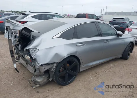 2018 Honda Accord Sport z USA, uszkodzony, nr VIN 1HGCV1F37JA014657